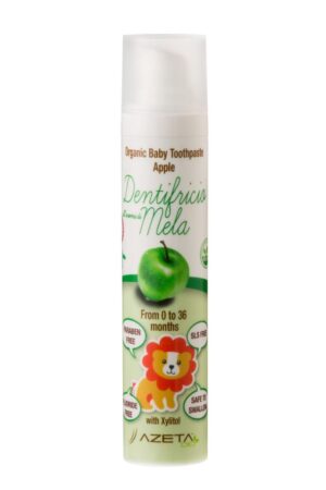 AZETABIO TOOHTPASTE RED/YELLOW APPEL 50 ML.